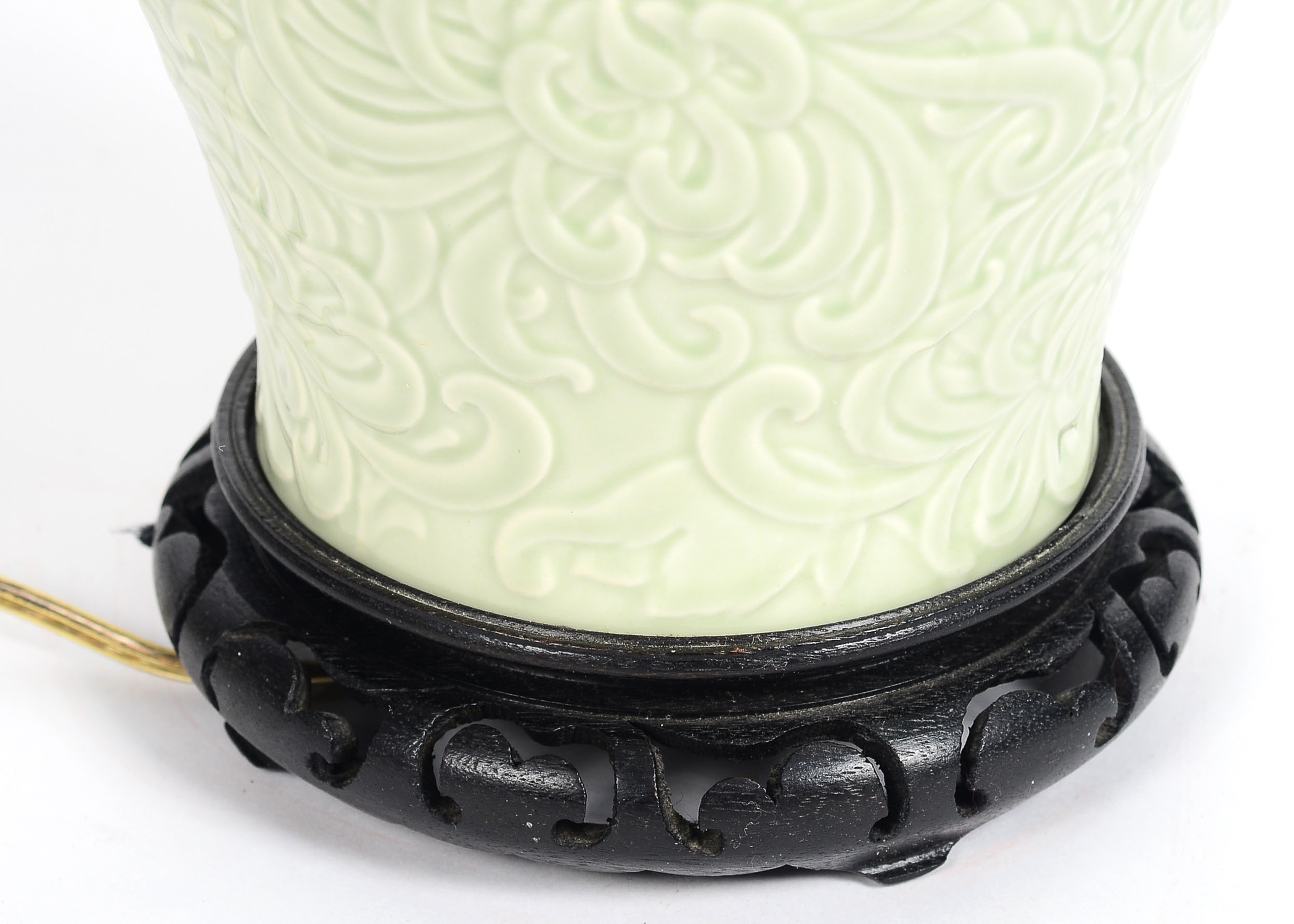 Ceramic Patterned Table Lamp
