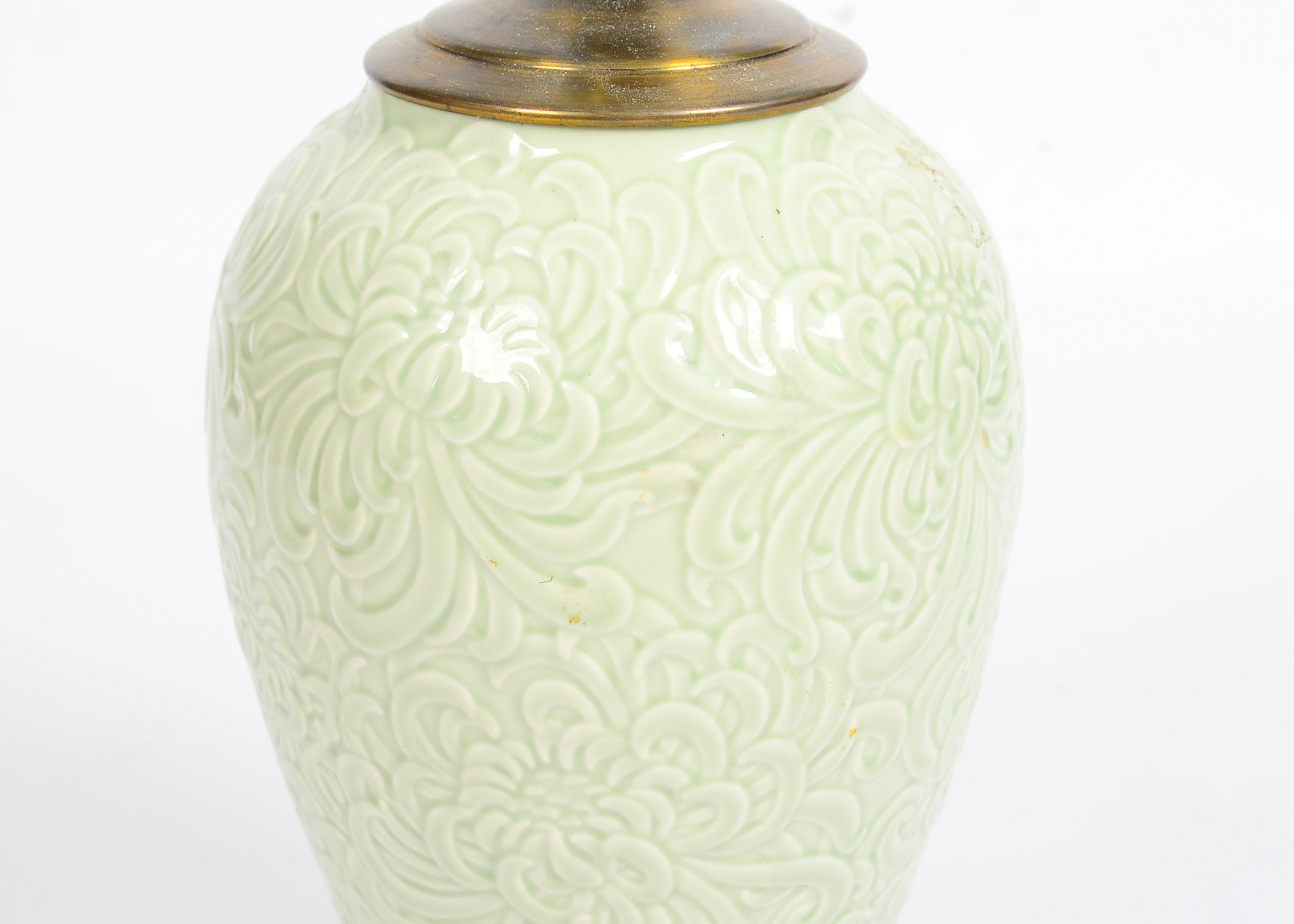 Ceramic Patterned Table Lamp