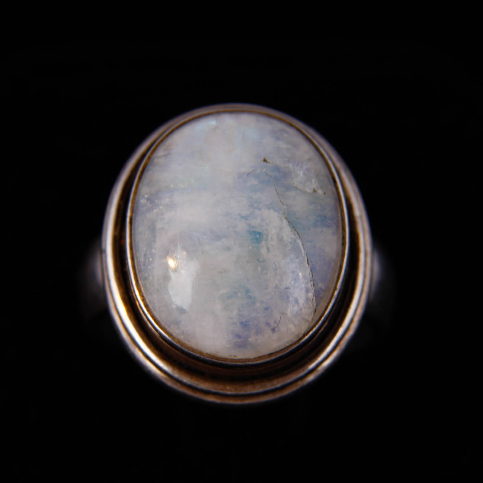 Opalescent Sterling Silver Rings