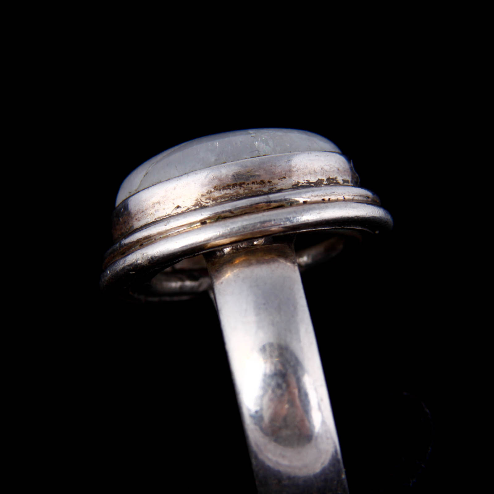 Opalescent Sterling Silver Rings