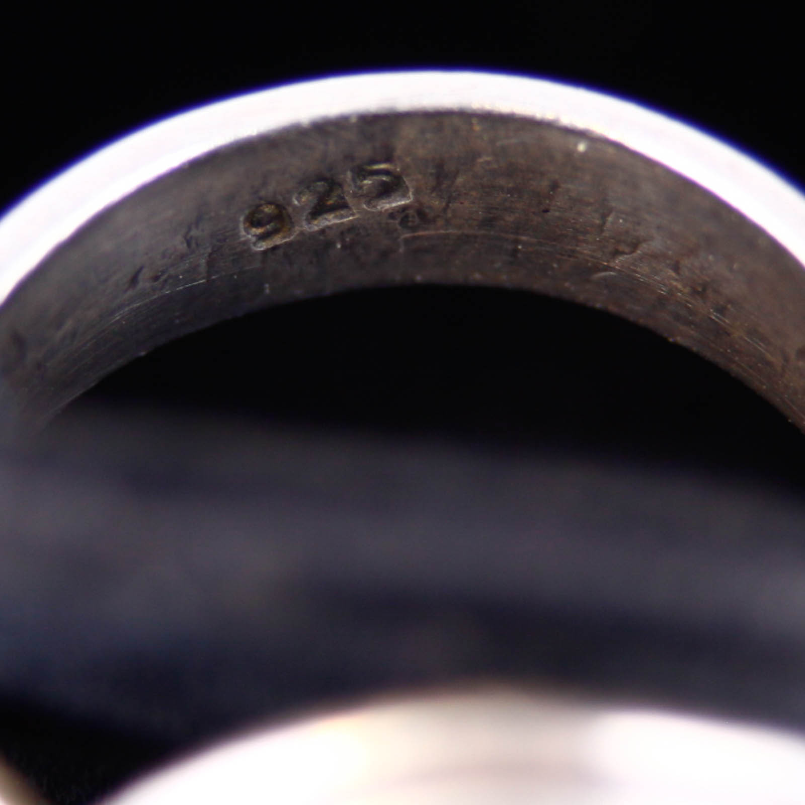 Opalescent Sterling Silver Rings