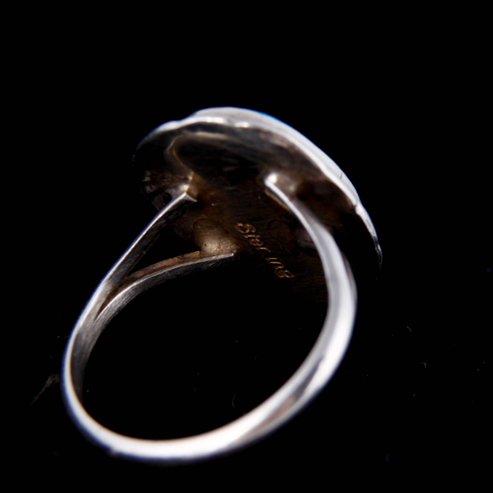 Opalescent Sterling Silver Rings