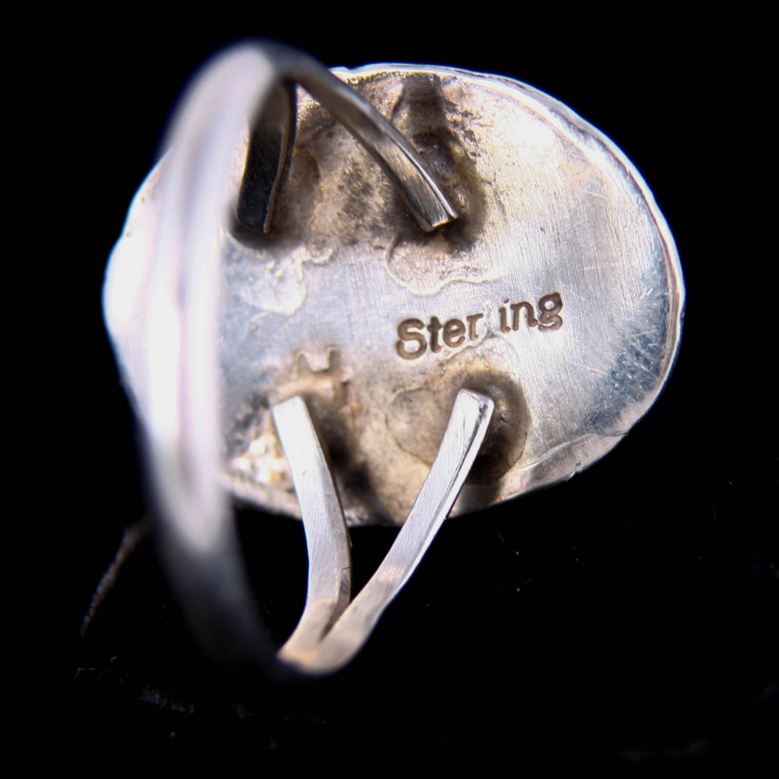 Opalescent Sterling Silver Rings