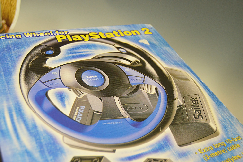 Play Station 2 Racing Wheel in Box