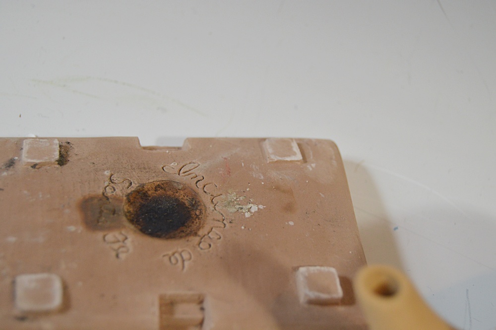 Bisque Pottery Tea Set, Bisque Cabin and Ceramic Vegetable Salt and Pepper