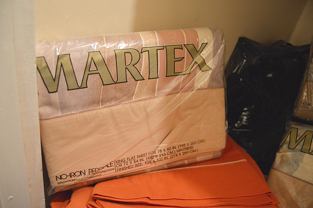 Bath and Bed Linen Closet Cleanout