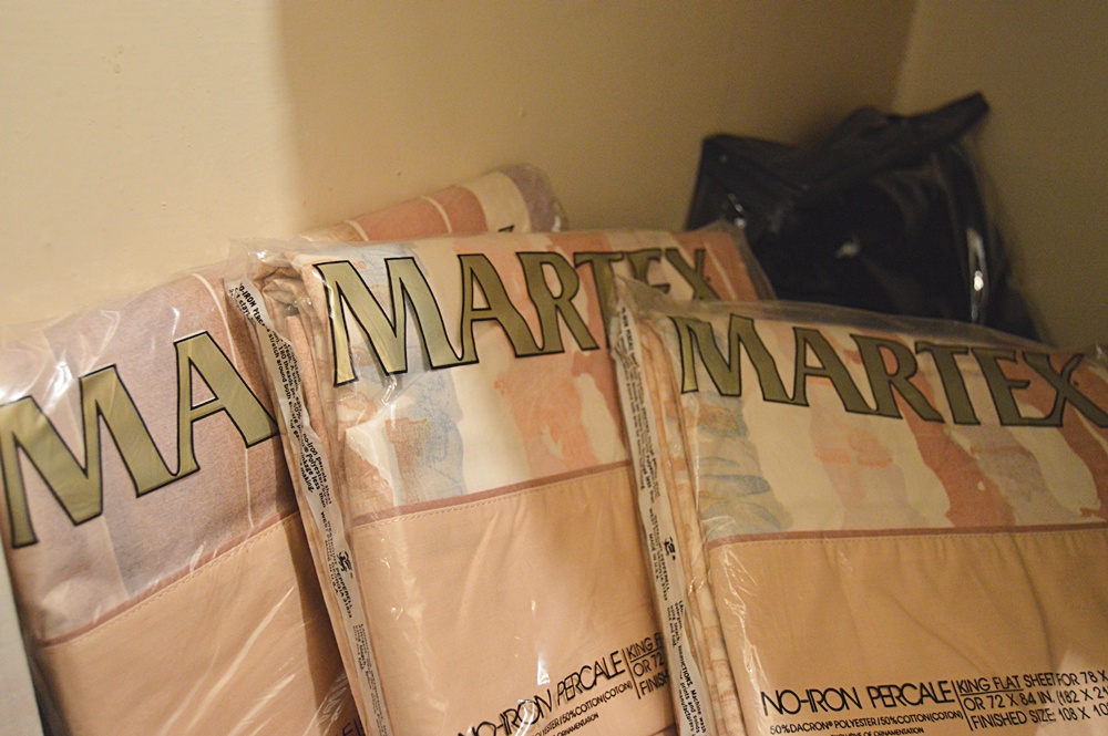 Bath and Bed Linen Closet Cleanout