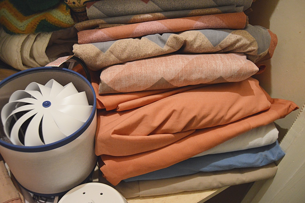 Bath and Bed Linen Closet Cleanout