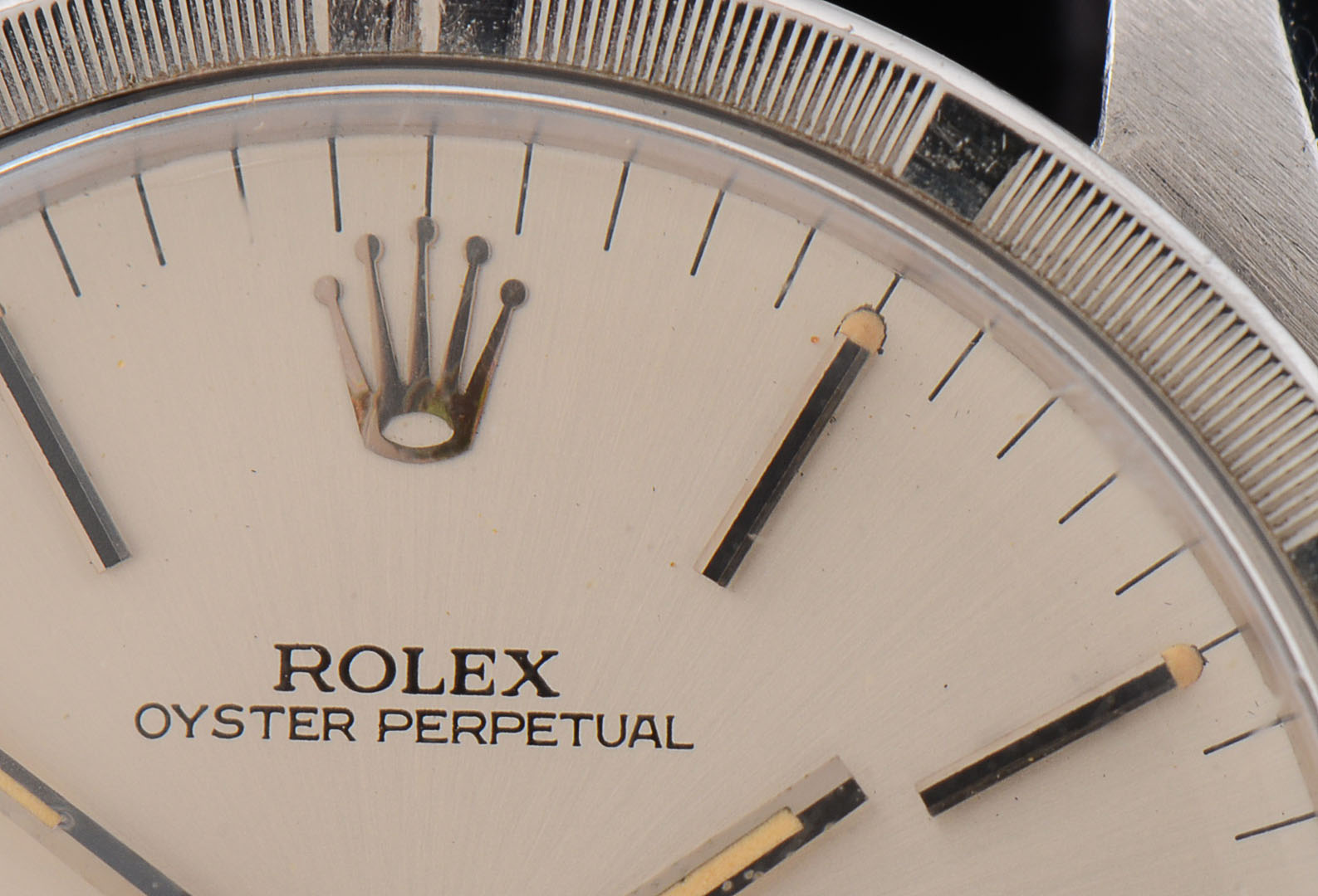 Rolex Perpetual Stainless with Leather Speidel Band #21