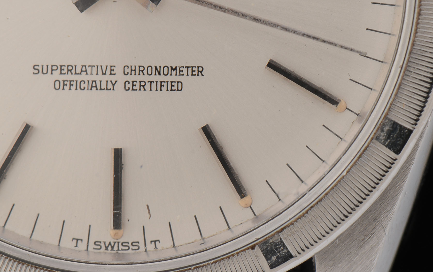 Rolex Perpetual Stainless with Leather Speidel Band #21