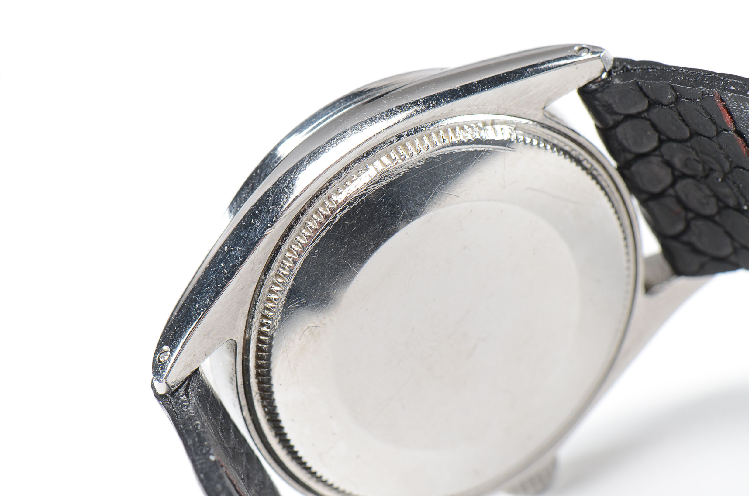 Rolex Perpetual Stainless with Leather Speidel Band #21