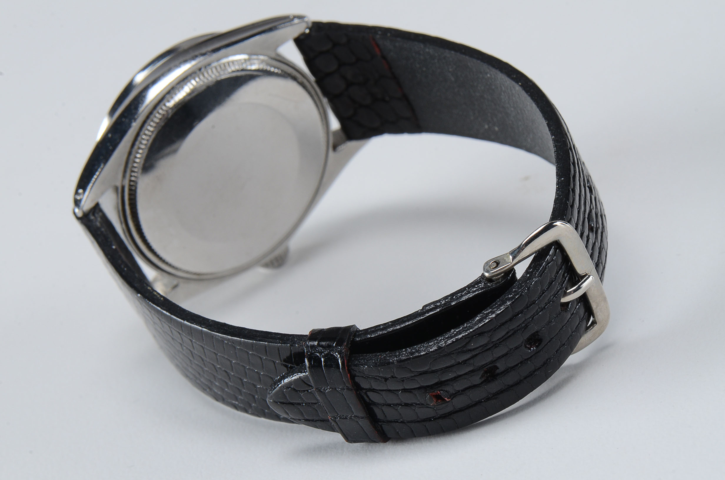 Rolex Perpetual Stainless with Leather Speidel Band #21