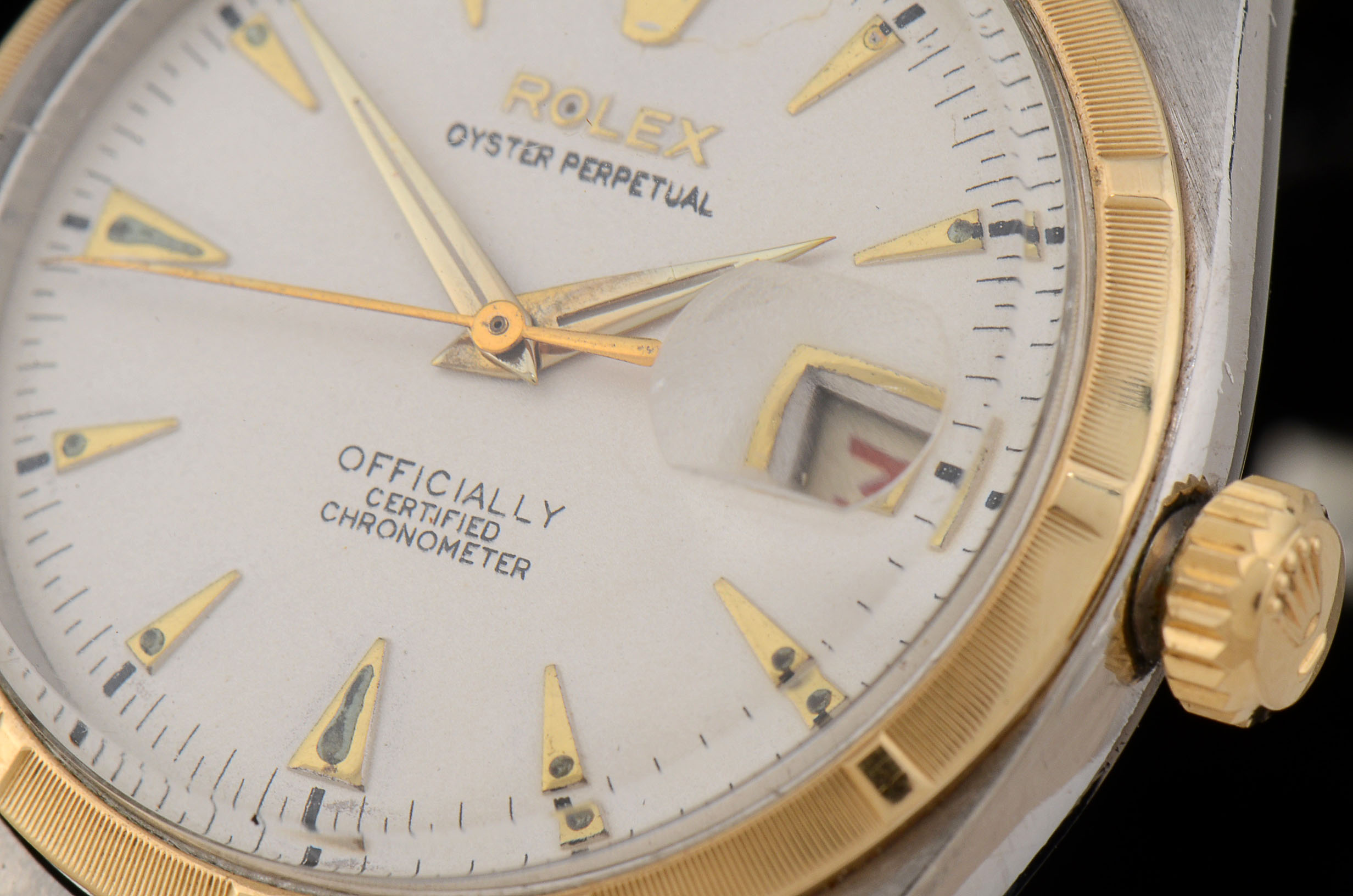 Rolex Oyster Perpetual Two Tone Datejust