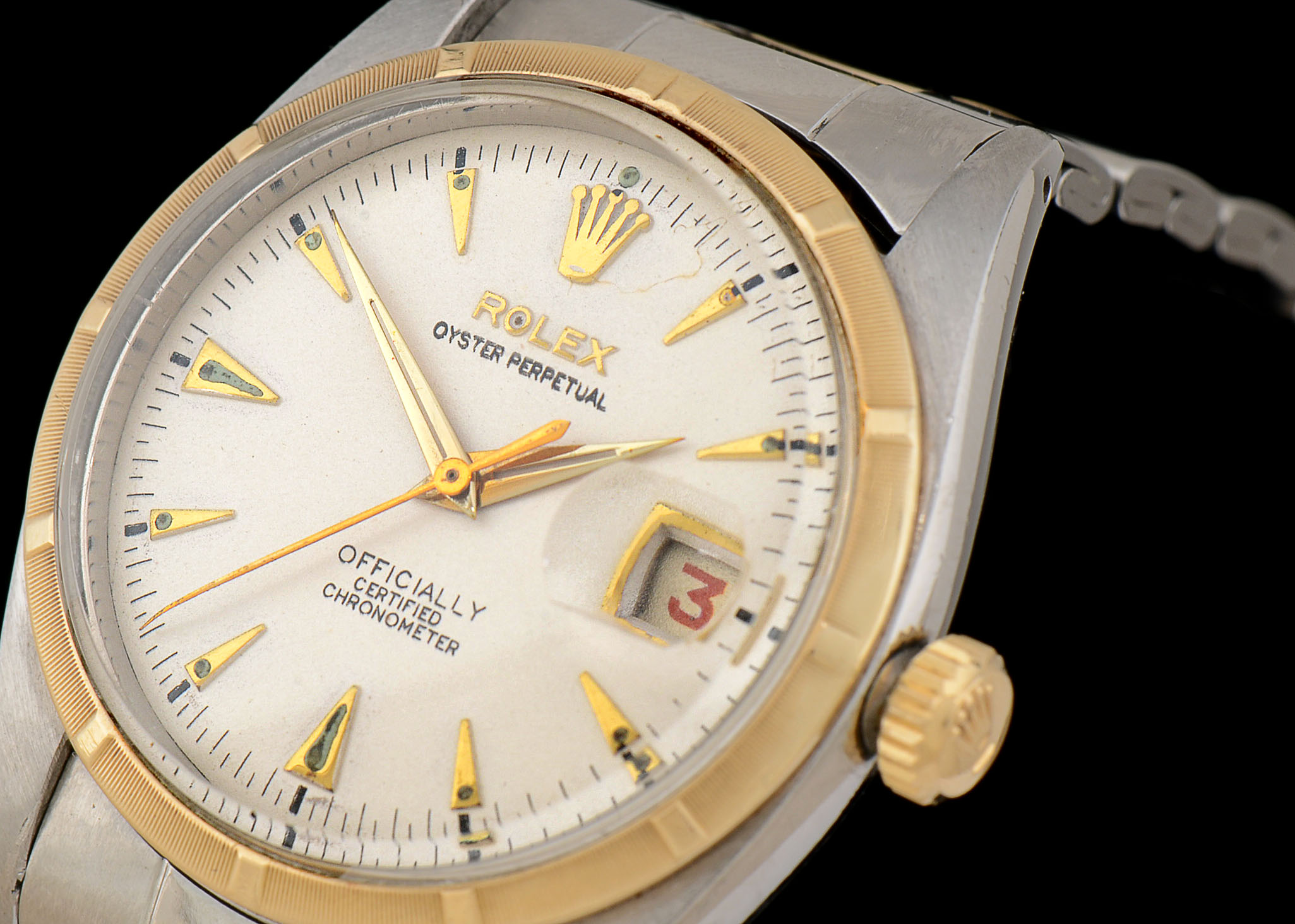 Rolex Oyster Perpetual Two Tone Datejust