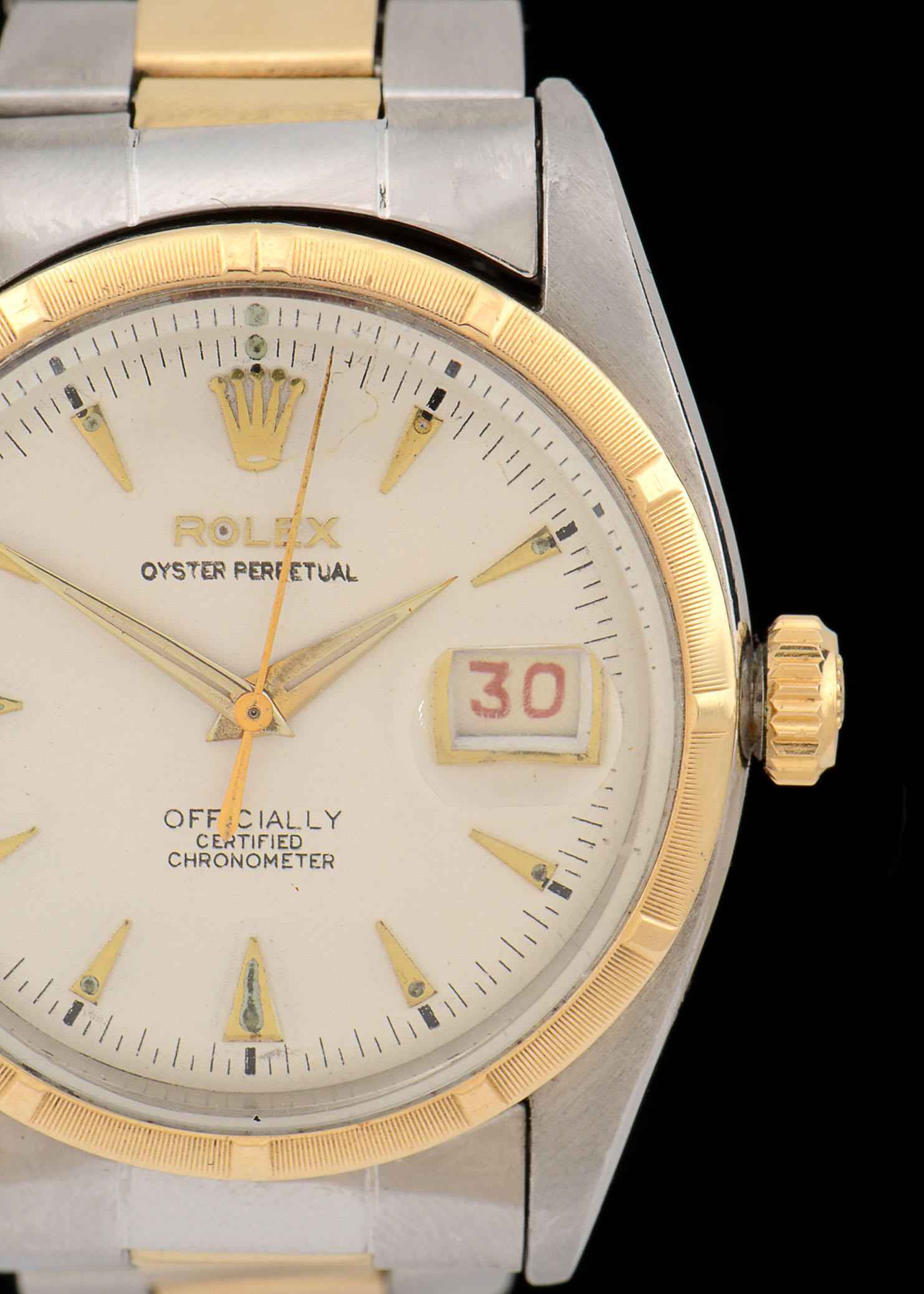 Rolex Oyster Perpetual Two Tone Datejust