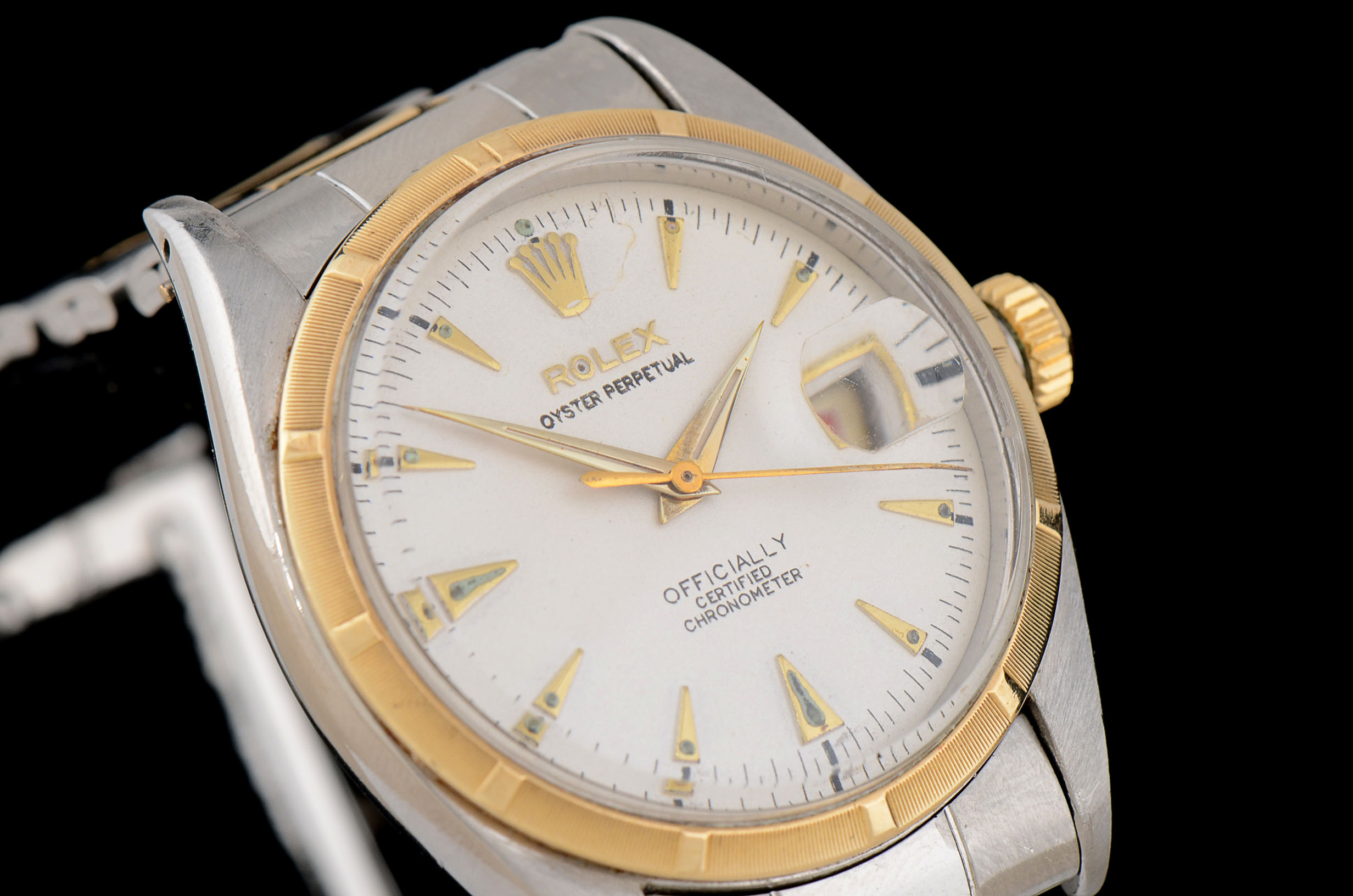 Rolex Oyster Perpetual Two Tone Datejust