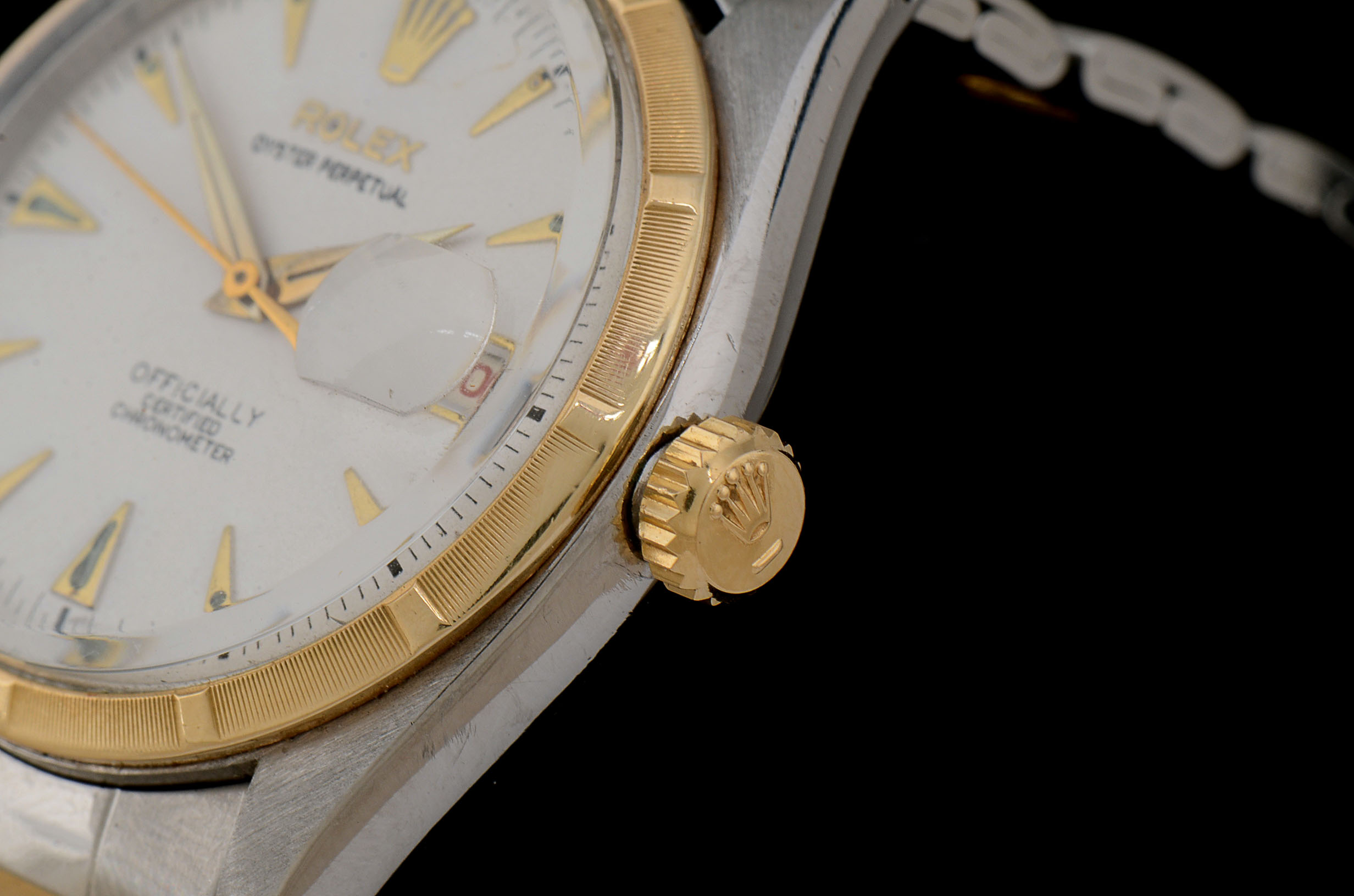 Rolex Oyster Perpetual Two Tone Datejust