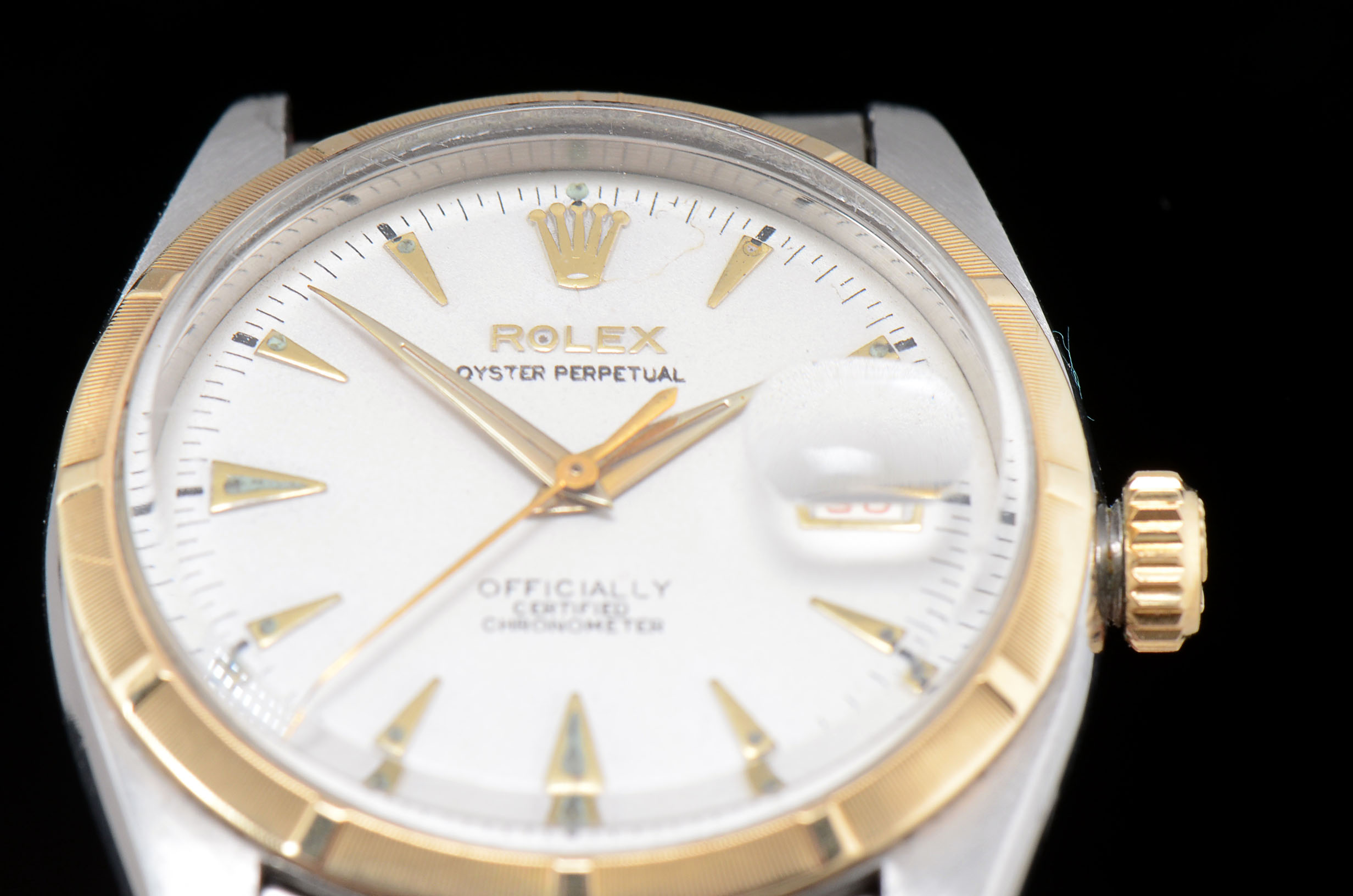Rolex Oyster Perpetual Two Tone Datejust
