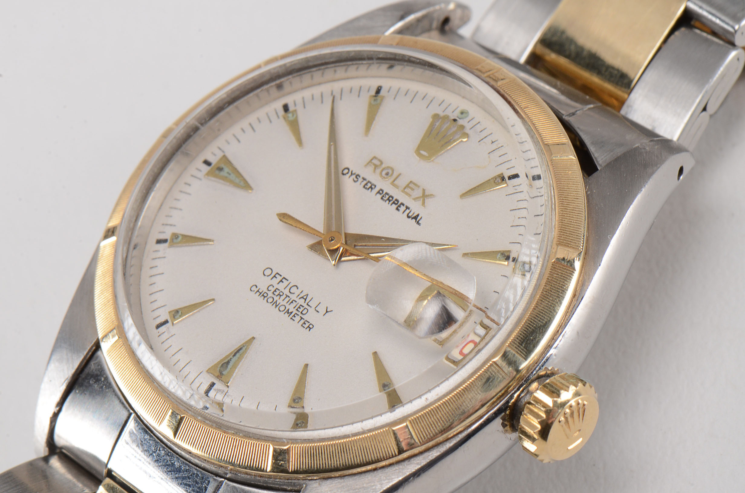 Rolex Oyster Perpetual Two Tone Datejust