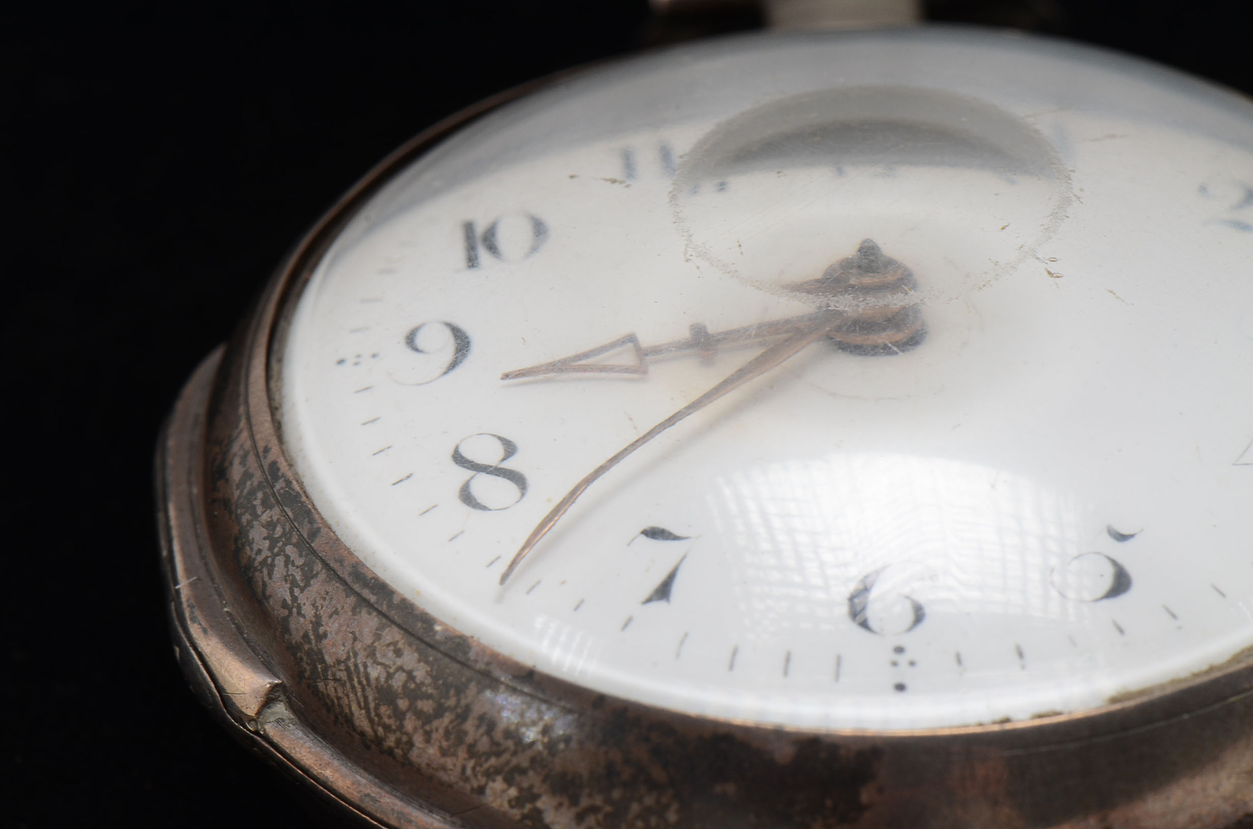 English Fusee Pocket Watch O Nelson Maker