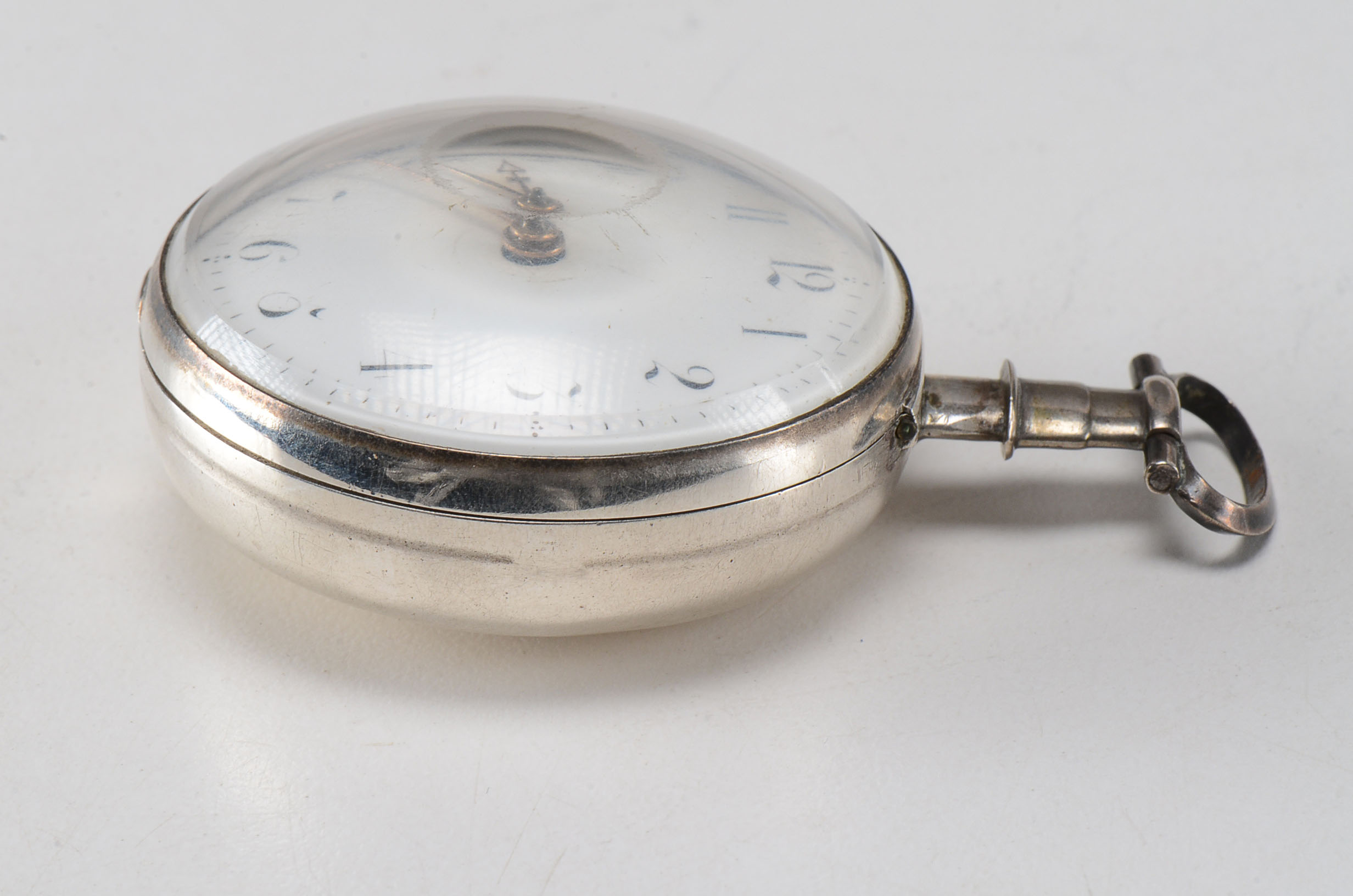English Fusee Pocket Watch O Nelson Maker
