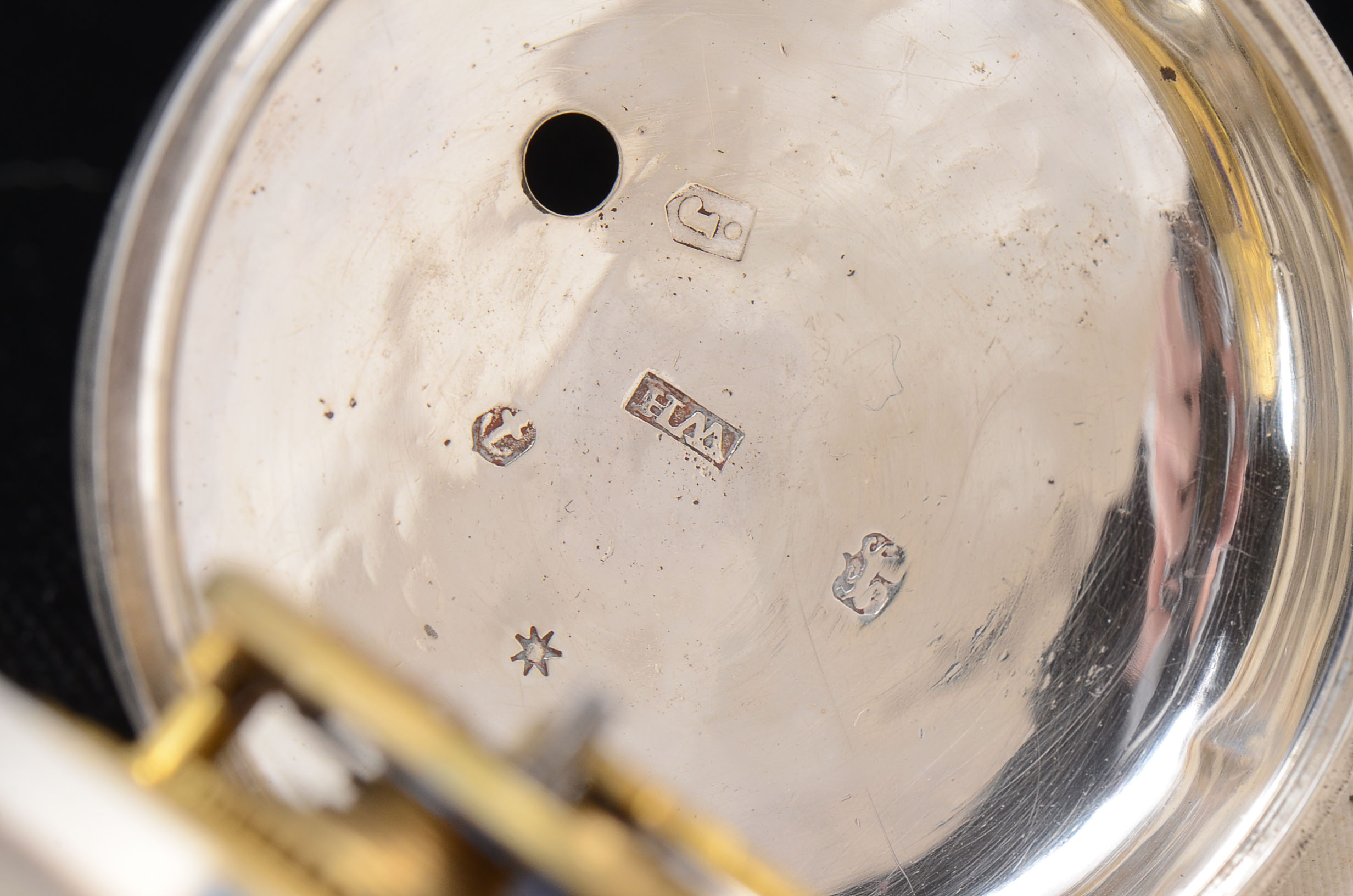 English Fusee Pocket Watch O Nelson Maker