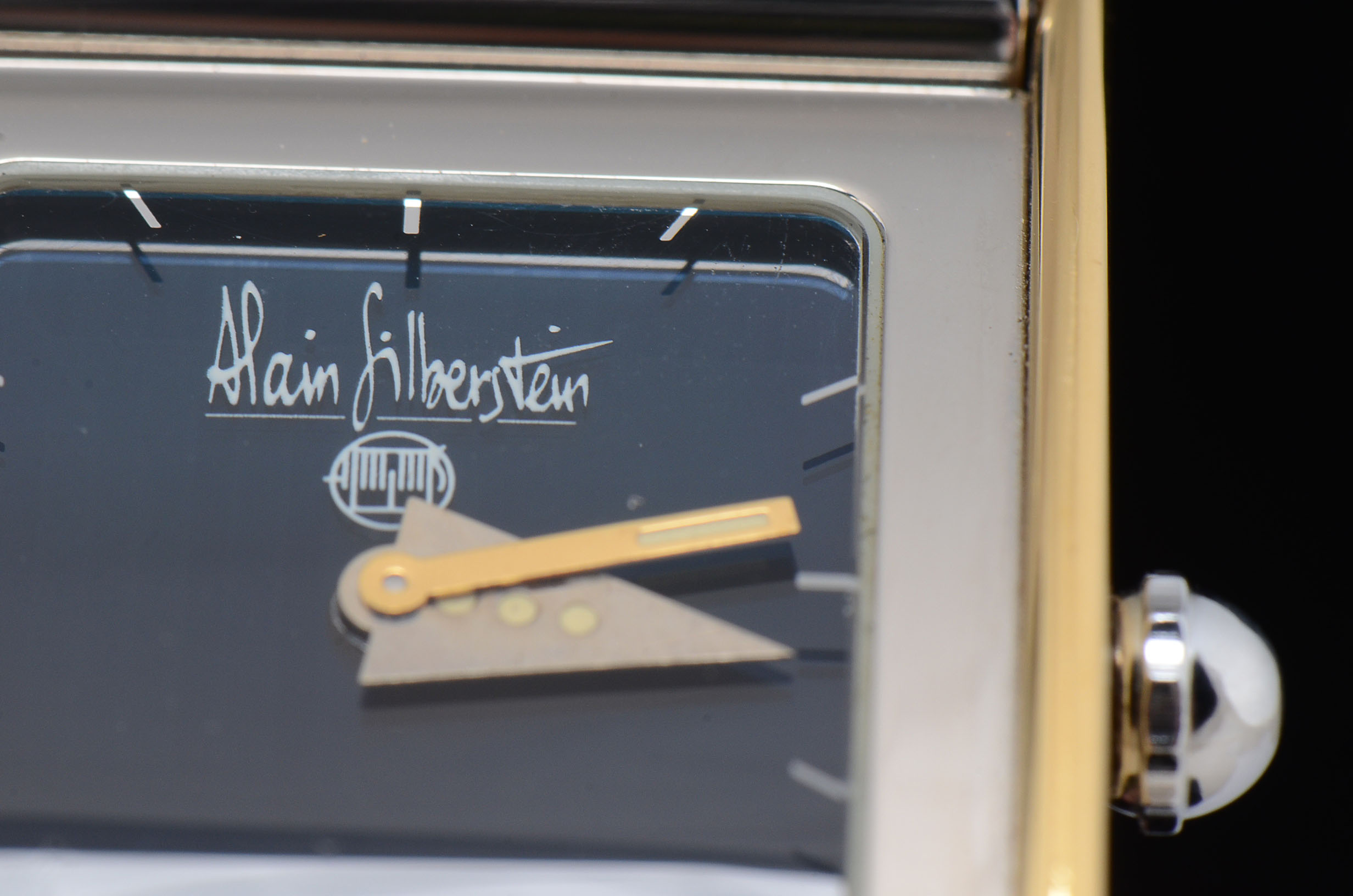 French Quartz Alain Silberstein Bolido Wrist Watch