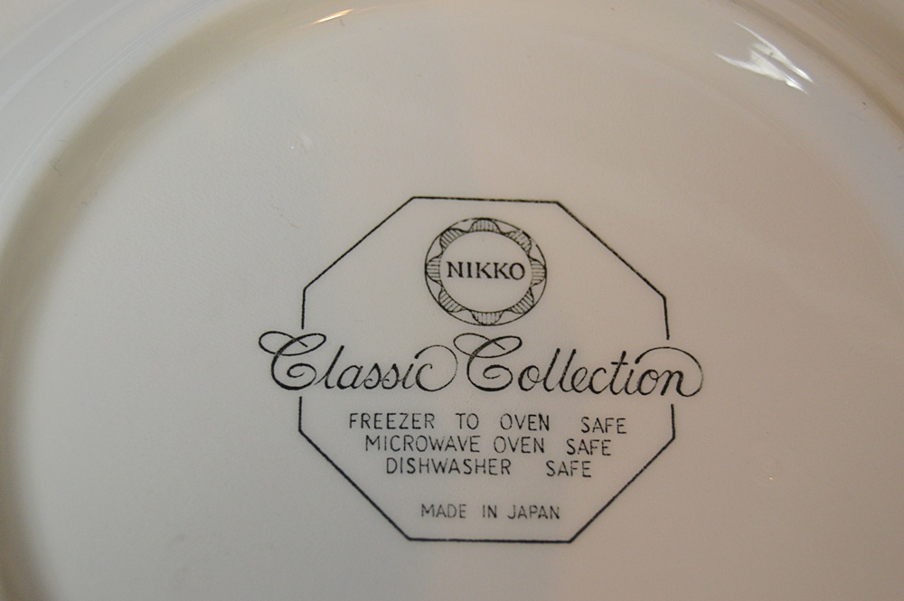 Nikko "Classic Collection" Christmas China