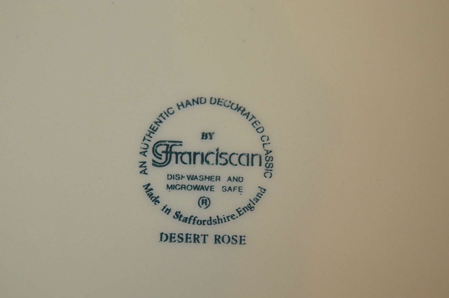 Franciscan "Desert Rose" China
