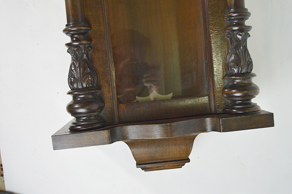 Antique German Porcelain Face Wall Clock