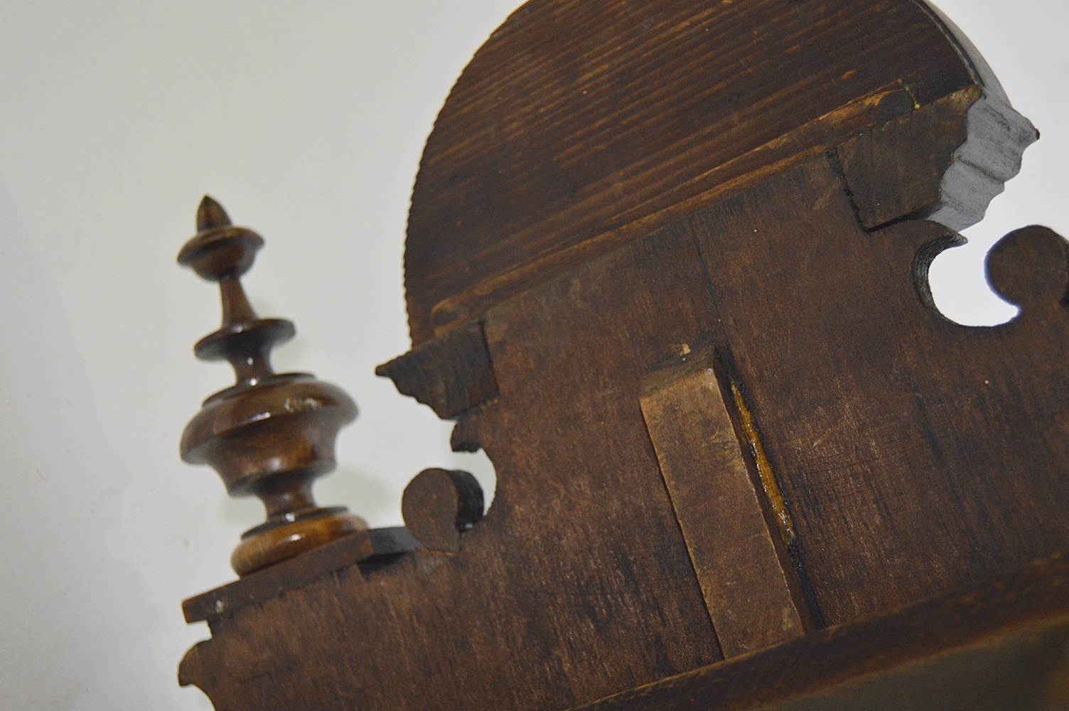 Antique German Porcelain Face Wall Clock