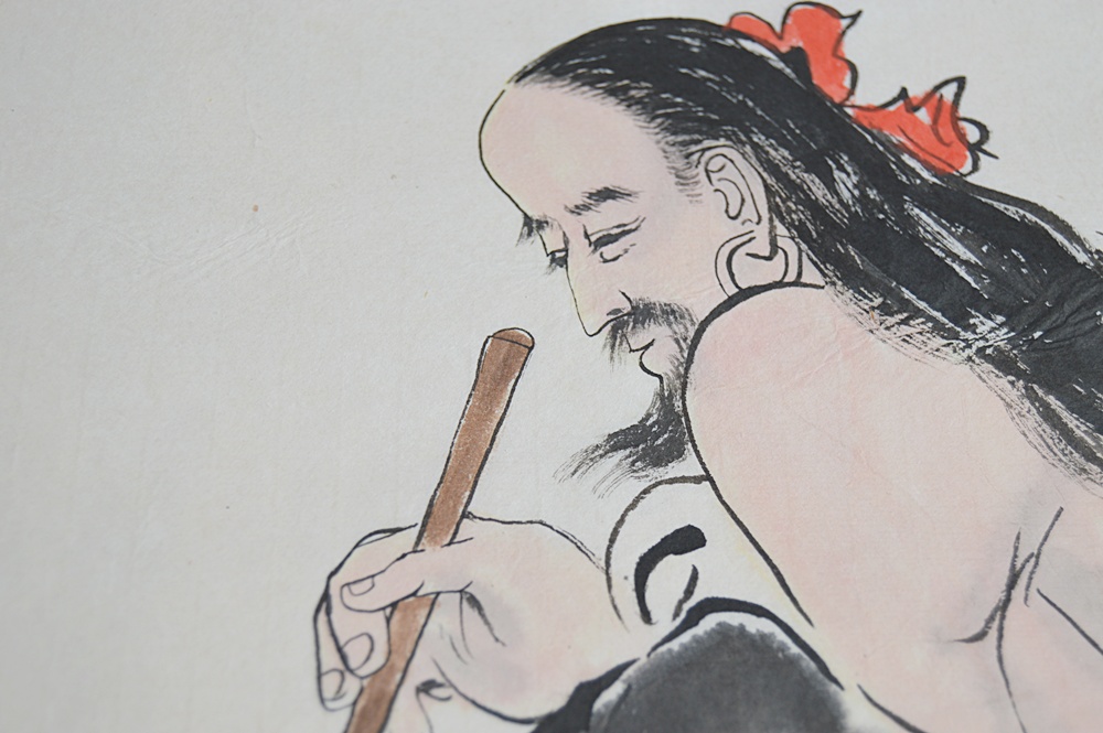 Four Original Signed Chinese Watercolors on Paper