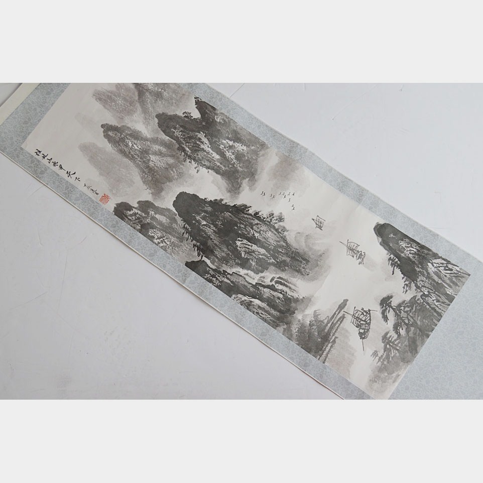 Original Signed Chinese Scroll Painting