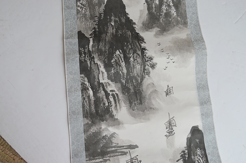 Original Signed Chinese Scroll Painting