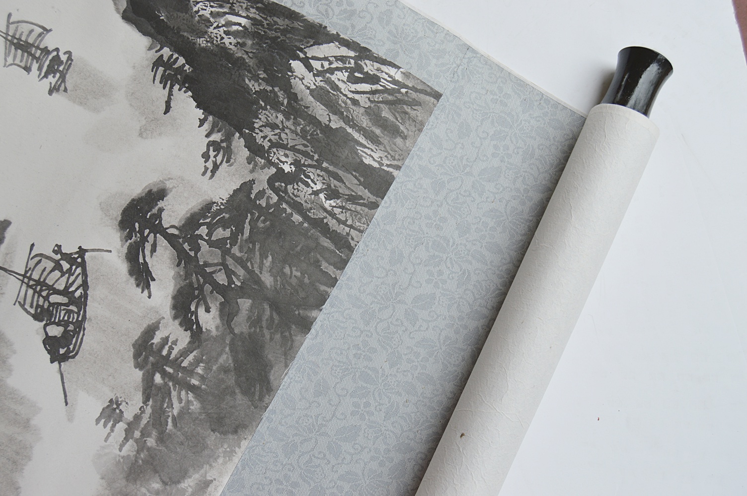 Original Signed Chinese Scroll Painting