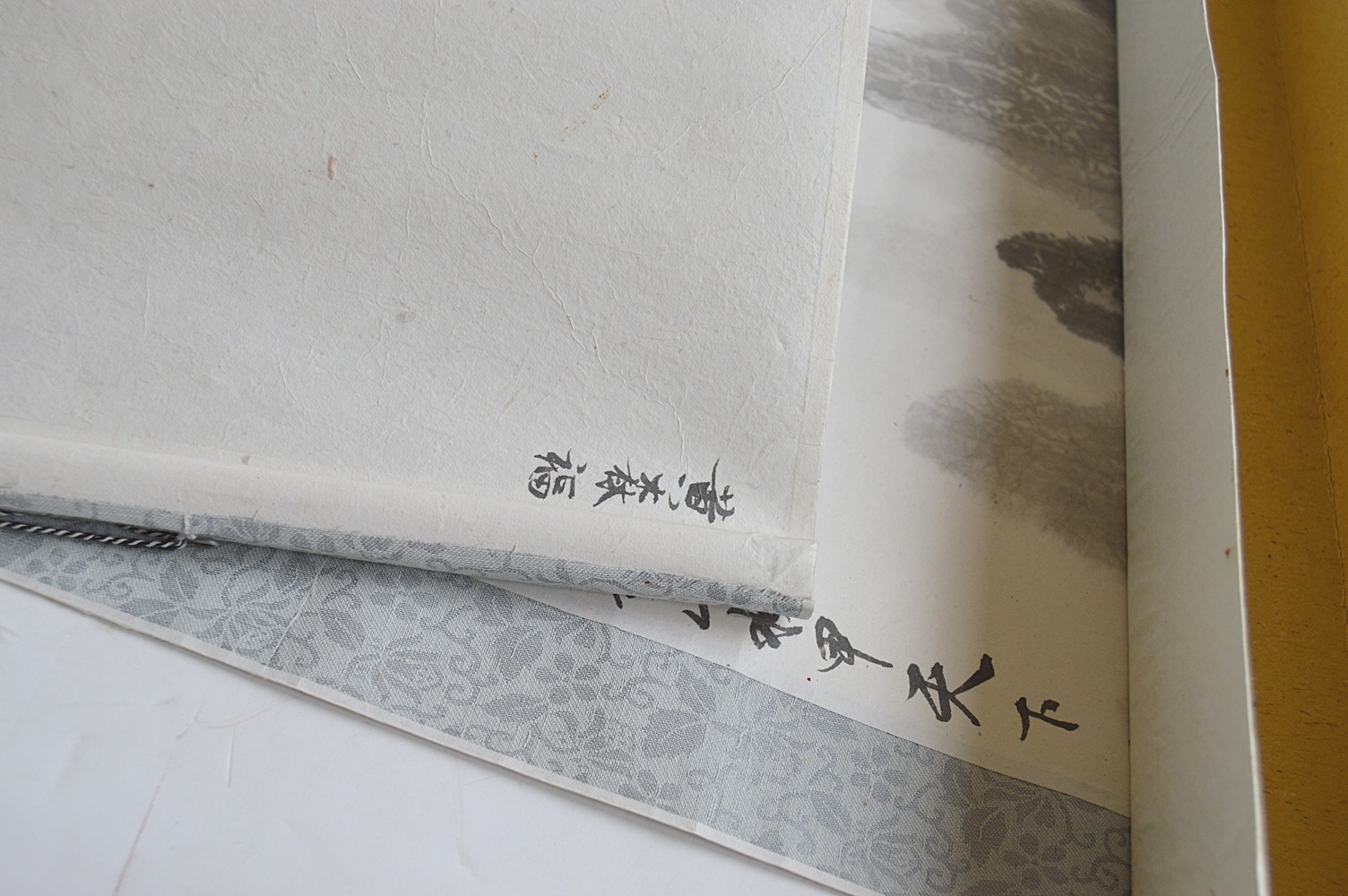 Original Signed Chinese Scroll Painting