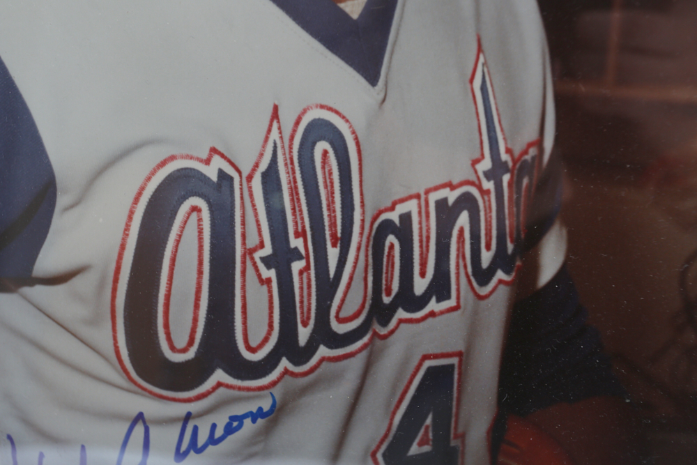 Authenticated Hank Aaron Autographed Photo