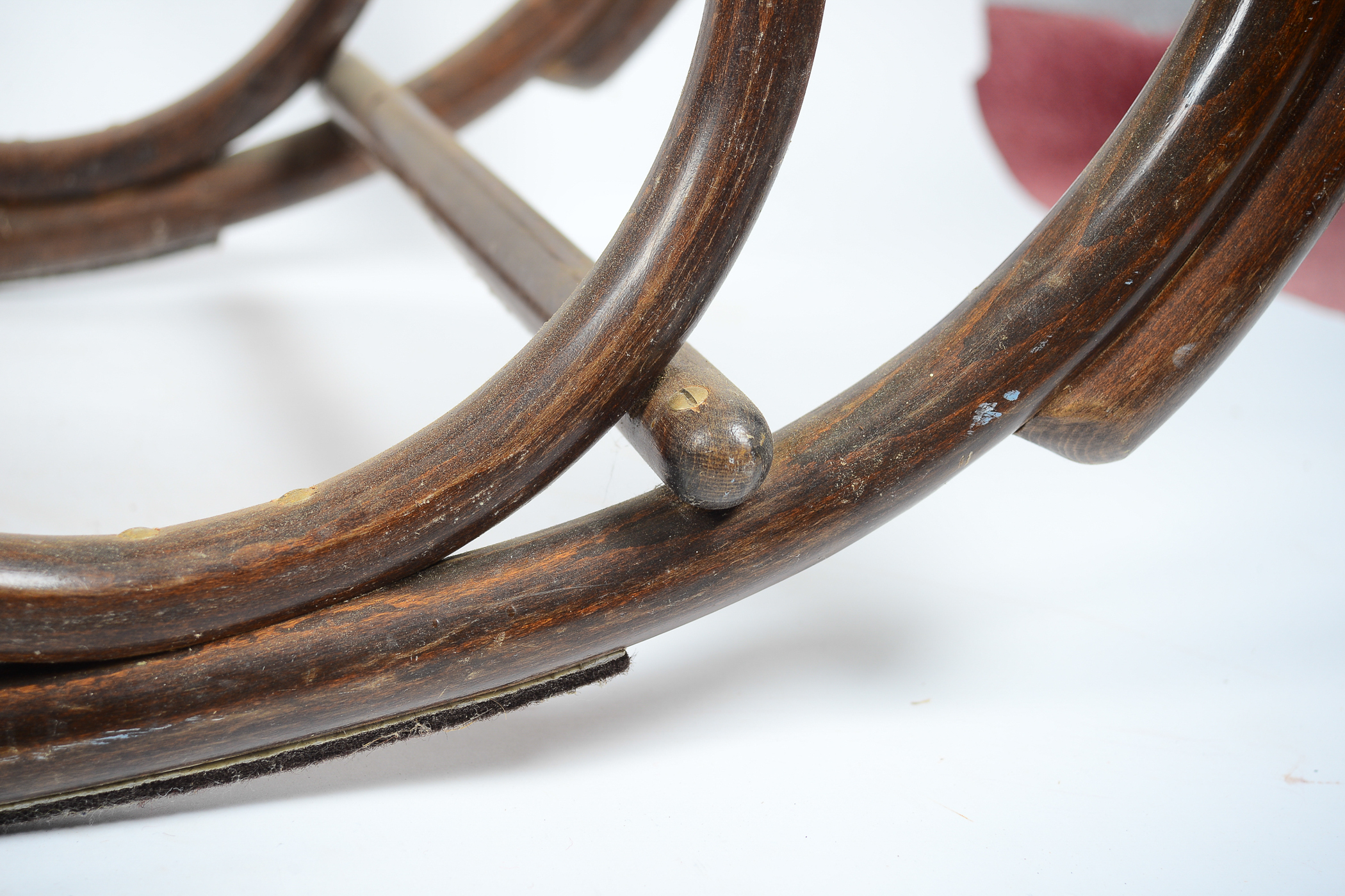 Bentwood Cane Seat Rocking Chair