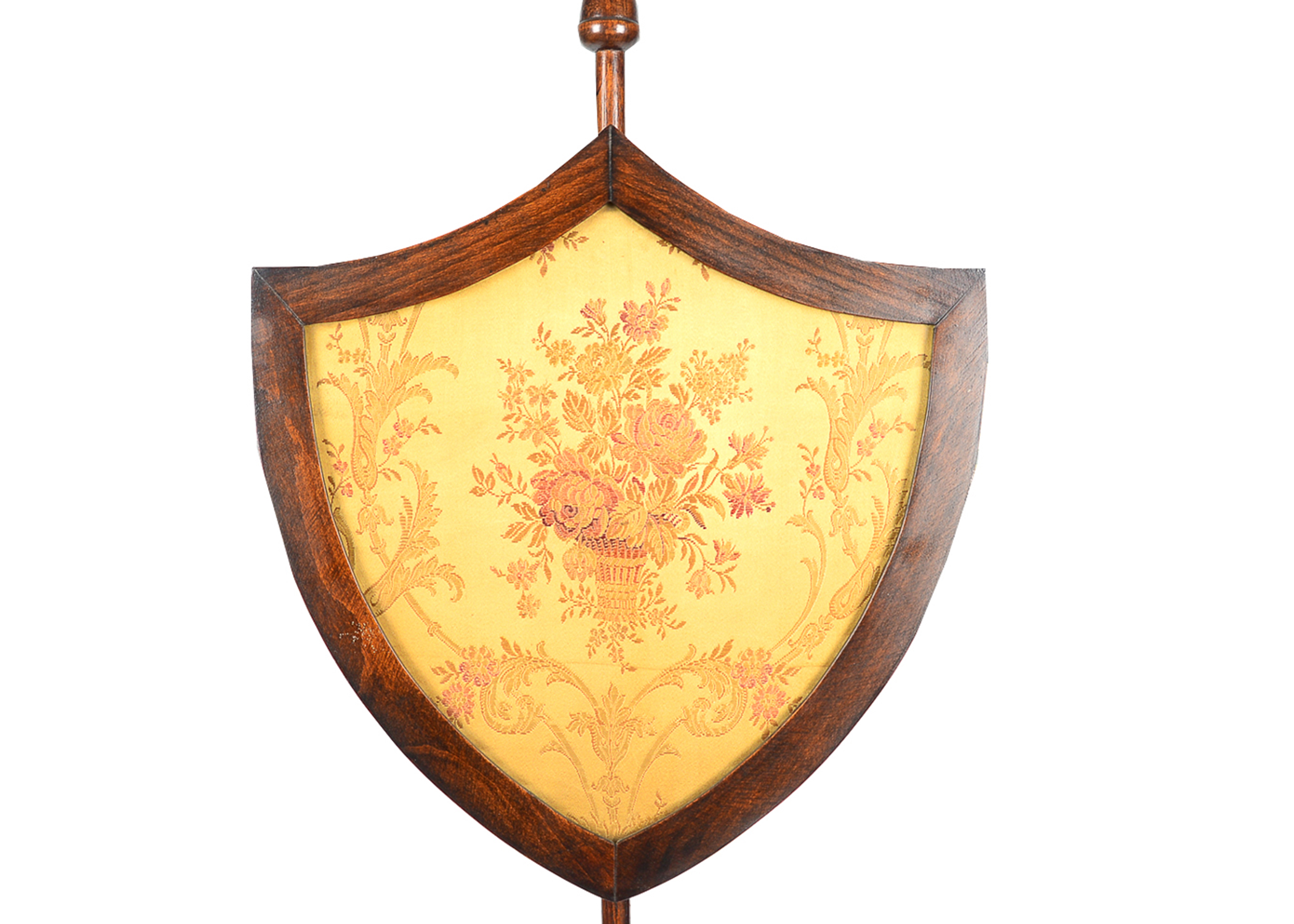 Antique Framed Crest on Stand