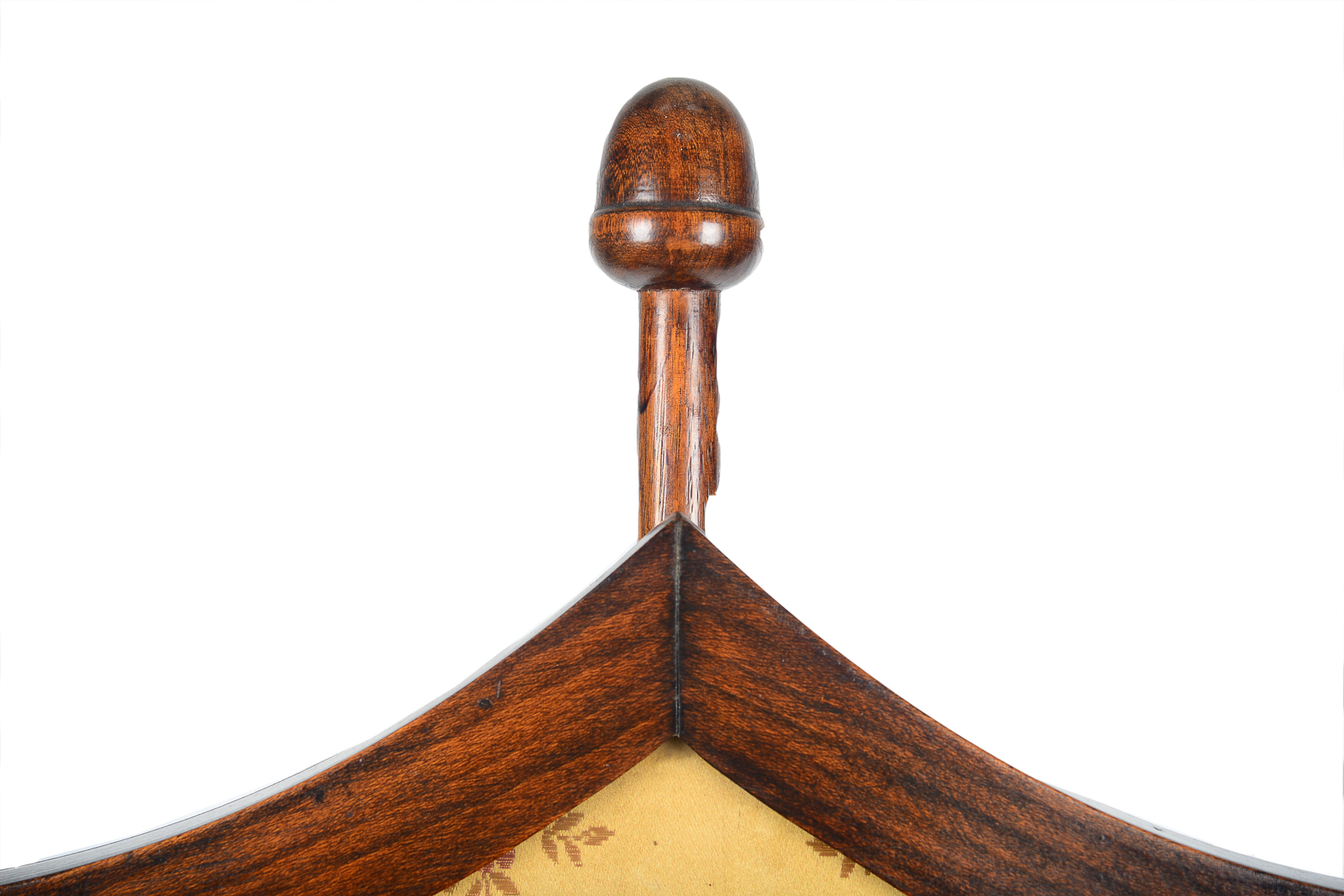 Antique Framed Crest on Stand