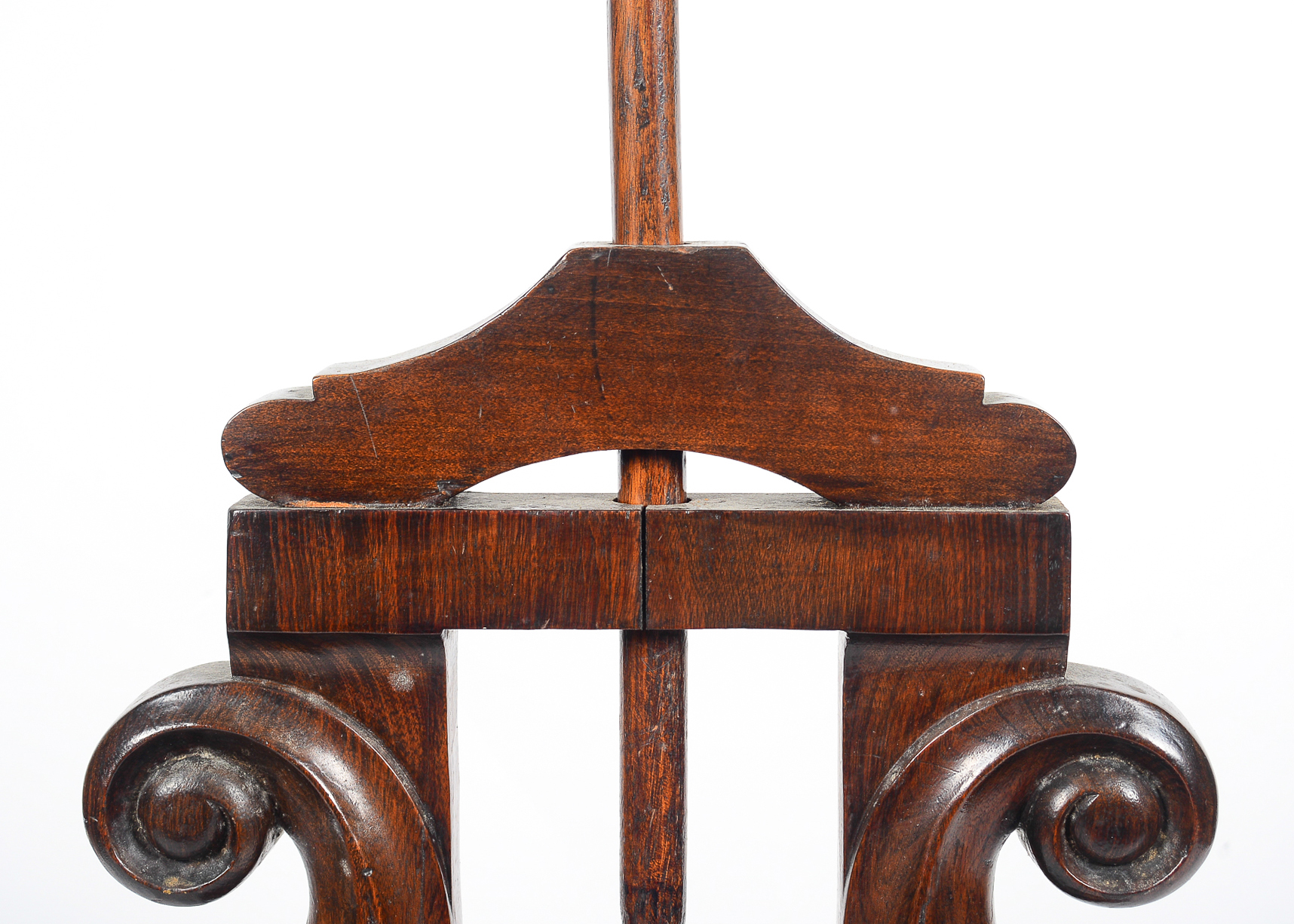 Antique Framed Crest on Stand