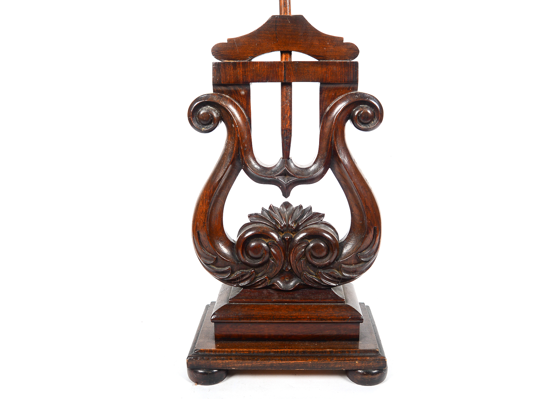 Antique Framed Crest on Stand