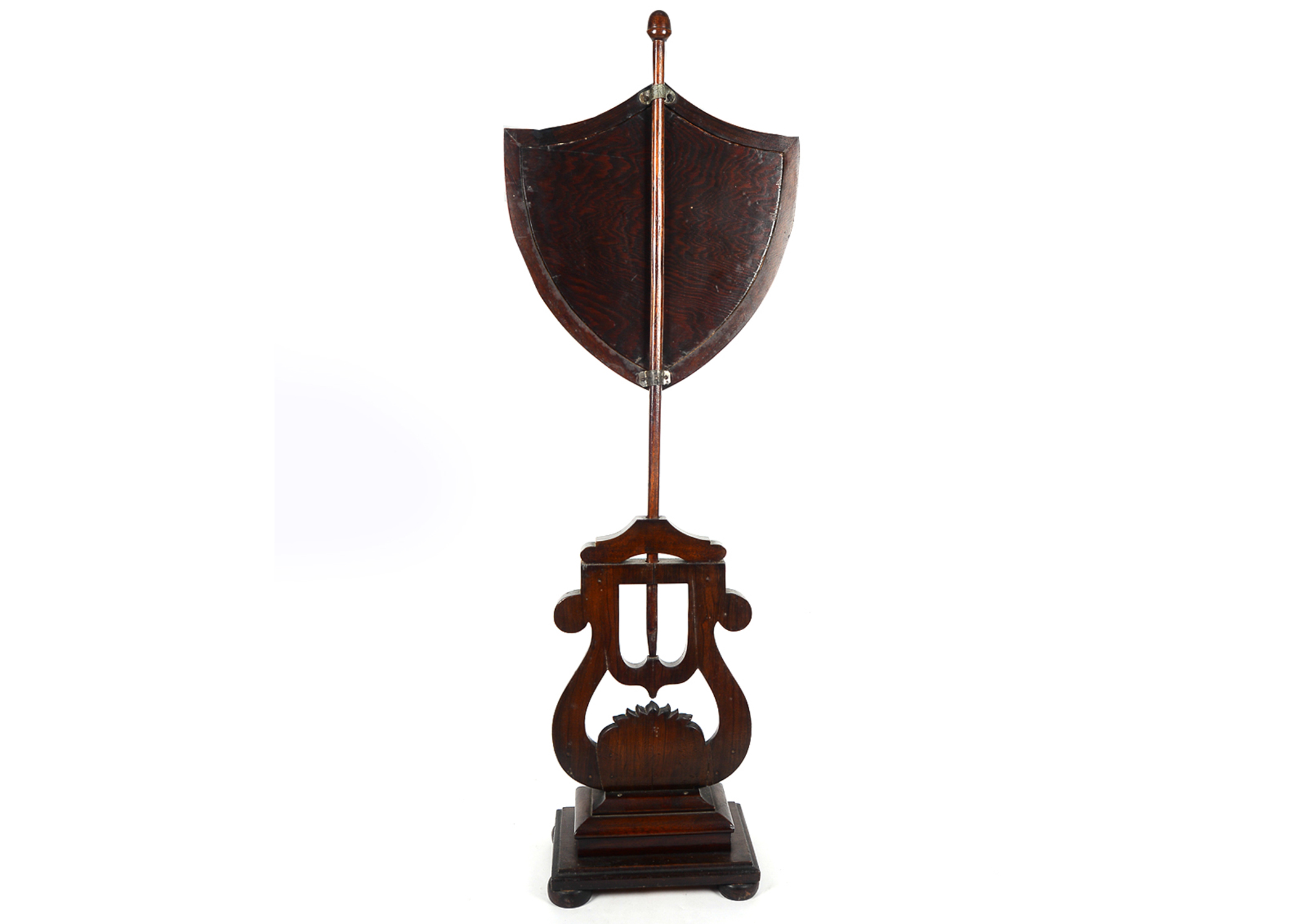 Antique Framed Crest on Stand