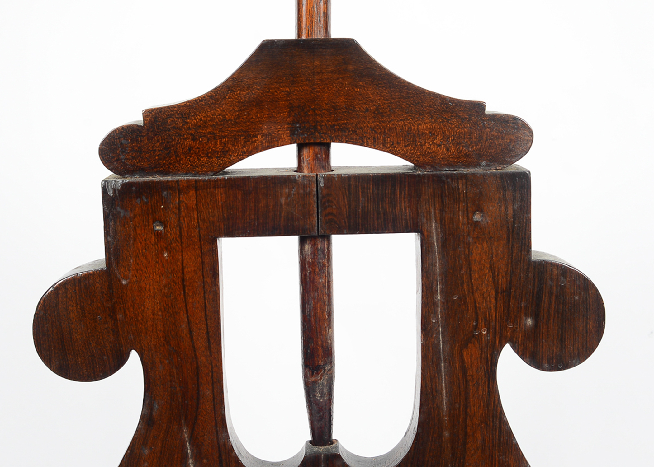 Antique Framed Crest on Stand