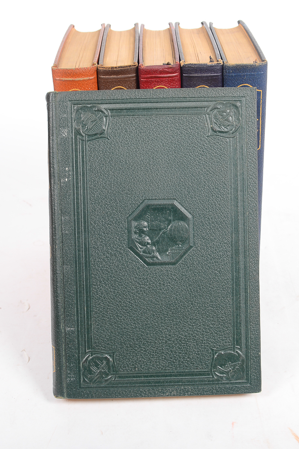 1928 "The New Human Interest Library" Six-Volume Set