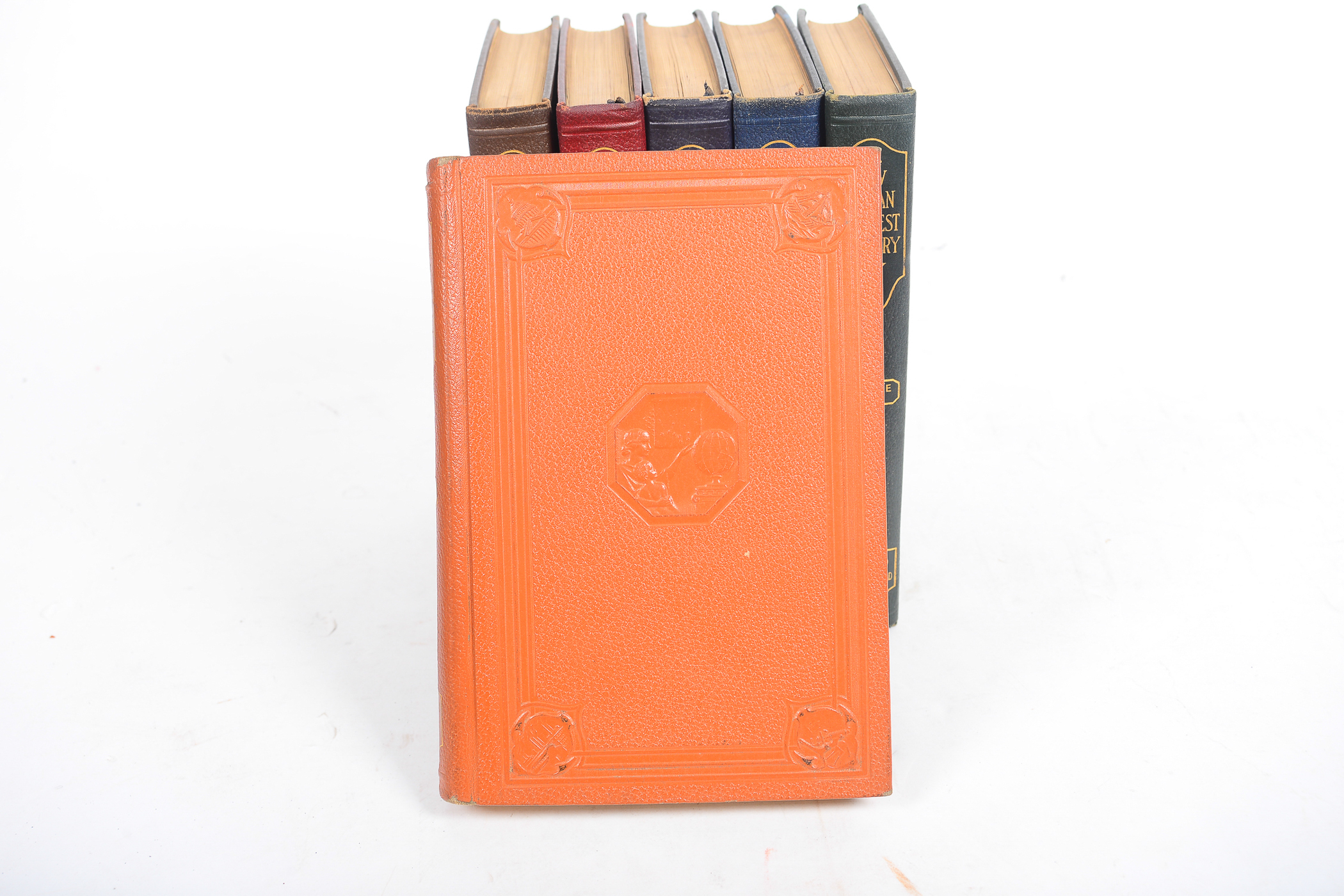 1928 "The New Human Interest Library" Six-Volume Set