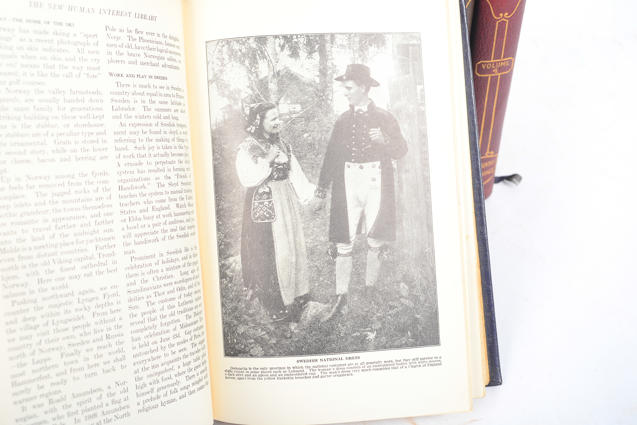 1928 "The New Human Interest Library" Six-Volume Set