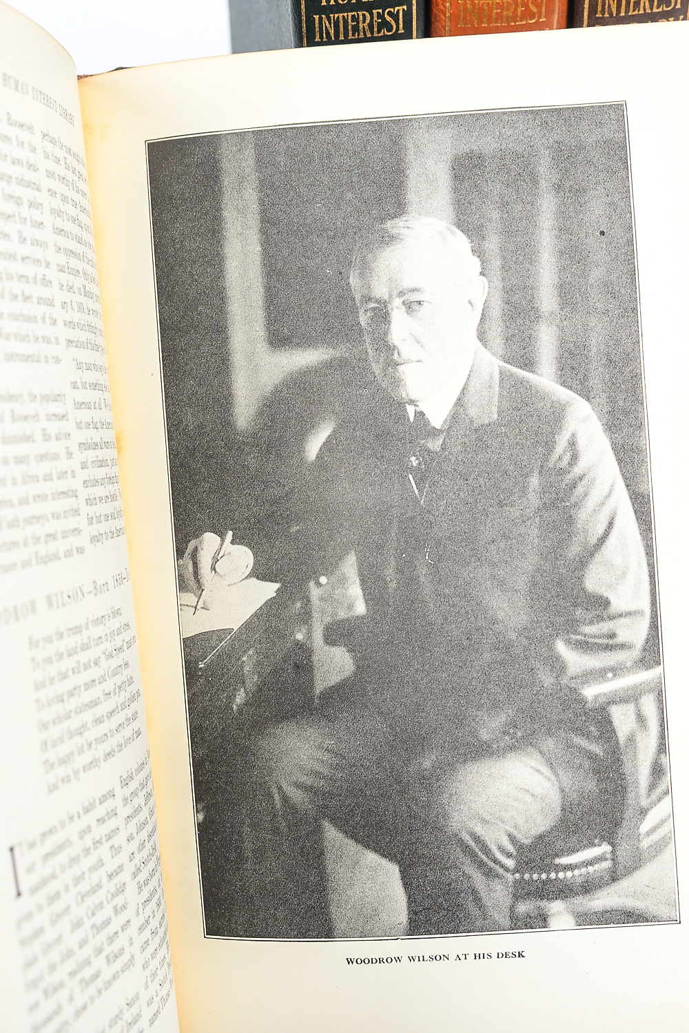 1928 "The New Human Interest Library" Six-Volume Set