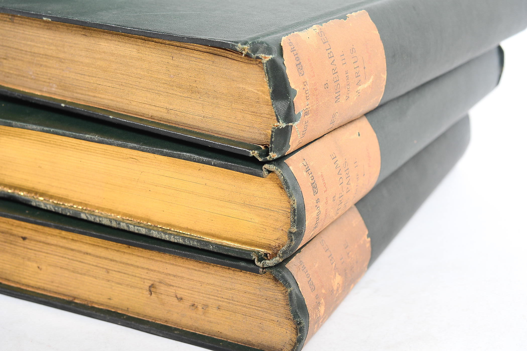 Antique Thirty-Volume Set of "Victor Hugo's Works"