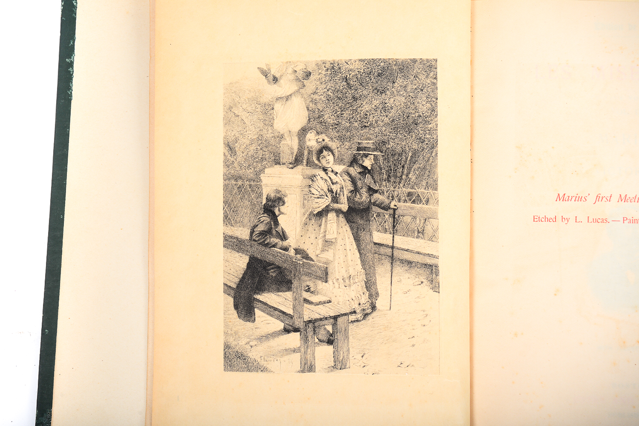 Antique Thirty-Volume Set of "Victor Hugo's Works"